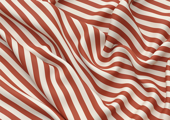 The British Stripe Co. Catherine, Teinbridge No.1 - Roman Blind - Image 4